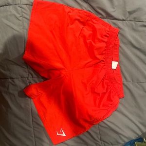 Infra red 5’ gymshark shorts medium
